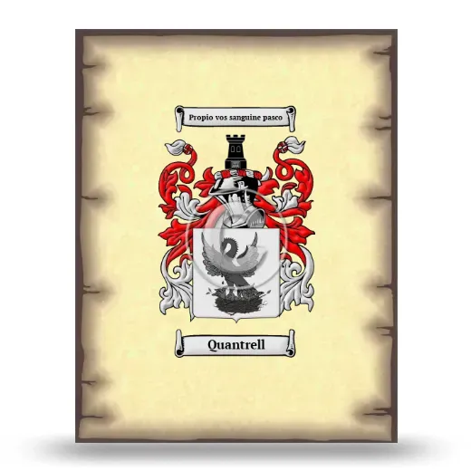 Quantrell Coat of Arms Print