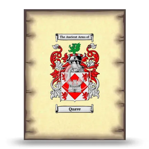 Quave Coat of Arms Print