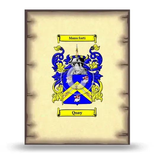 Quay Coat of Arms Print