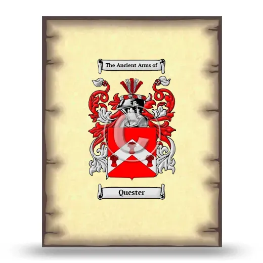 Quester Coat of Arms Print