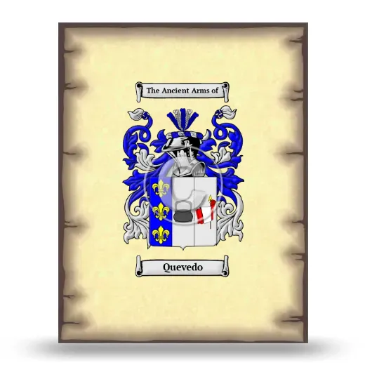 Quevedo Coat of Arms Print