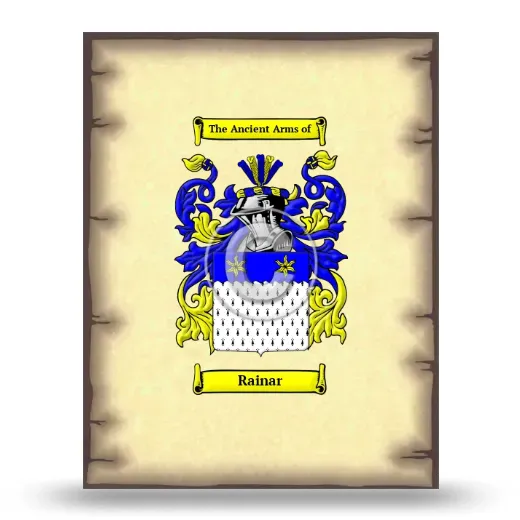 Rainar Coat of Arms Print