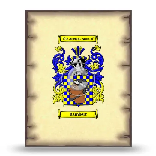 Rainbert Coat of Arms Print