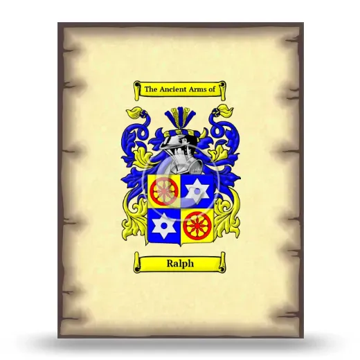 Ralph Coat of Arms Print