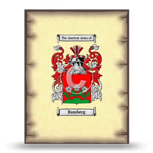 Ramberg Coat of Arms Print