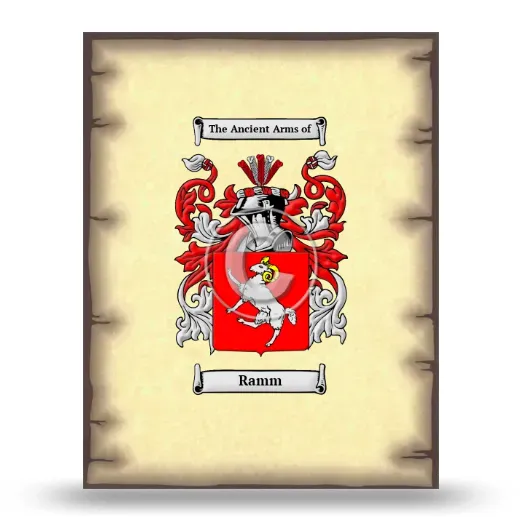 Ramm Coat of Arms Print
