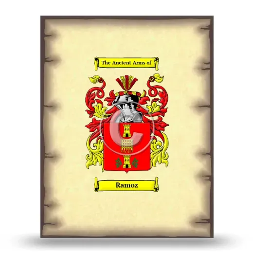 Ramoz Coat of Arms Print