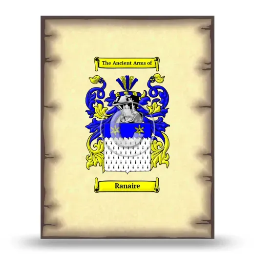 Ranaire Coat of Arms Print