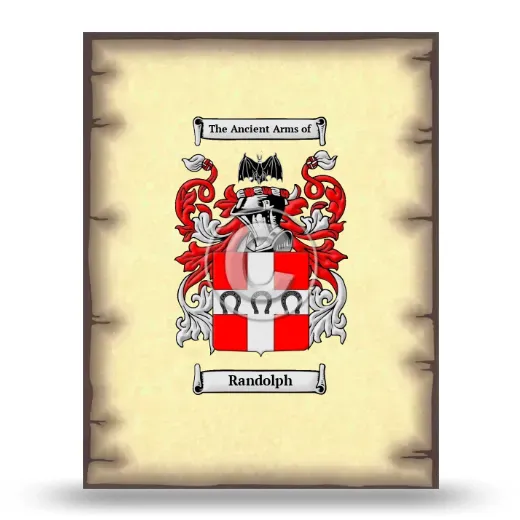 Randolph Coat of Arms Print