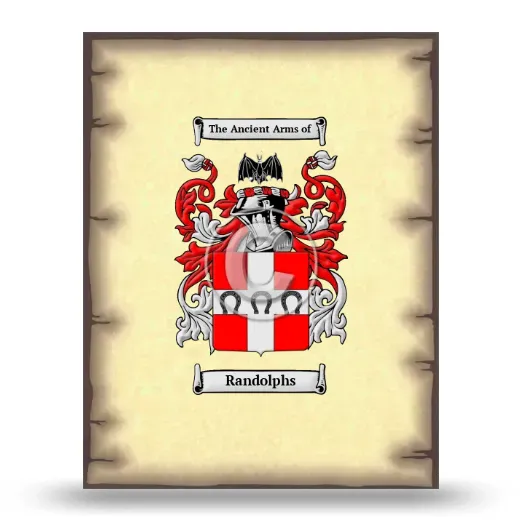 Randolphs Coat of Arms Print