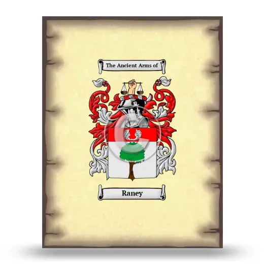 Raney Coat of Arms Print