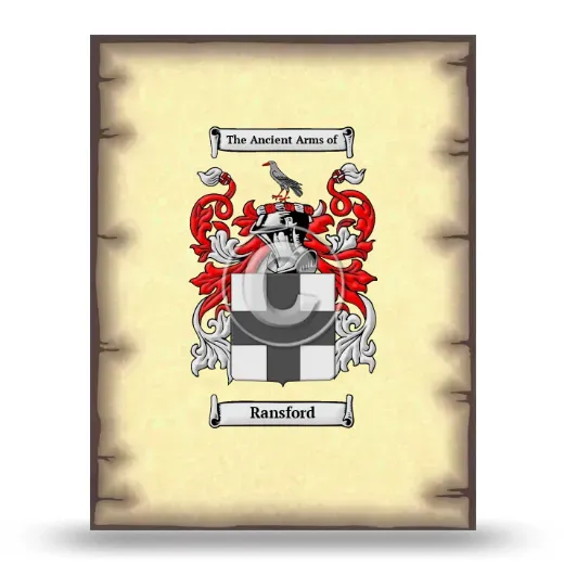 Ransford Coat of Arms Print