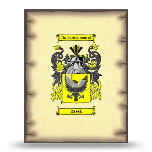 Rasek Coat of Arms Print