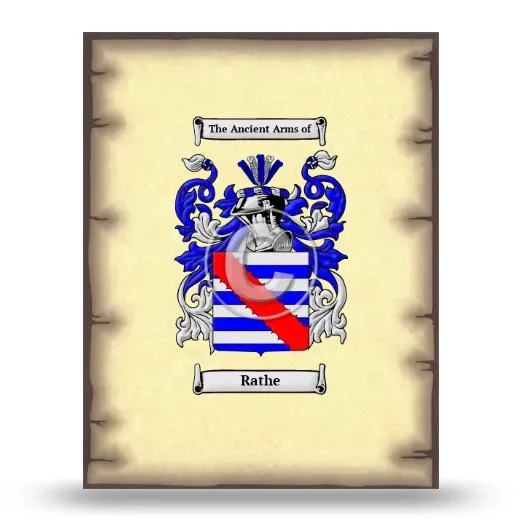 Rathe Coat of Arms Print