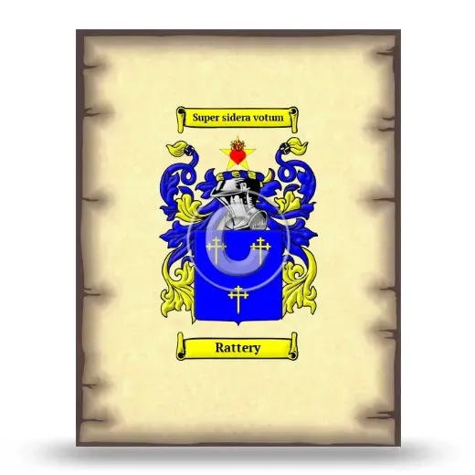 Rattery Coat of Arms Print