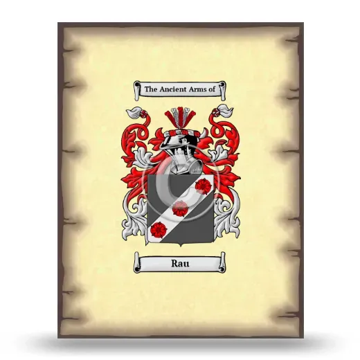 Rau Coat of Arms Print