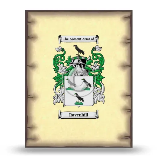 Ravenhill Coat of Arms Print