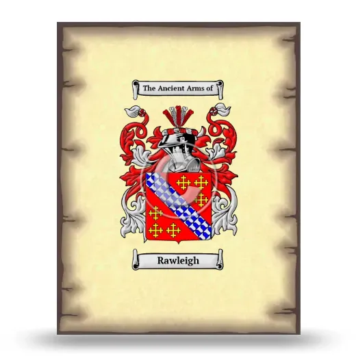 Rawleigh Coat of Arms Print