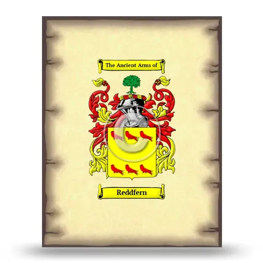 Reddfern Coat of Arms Print