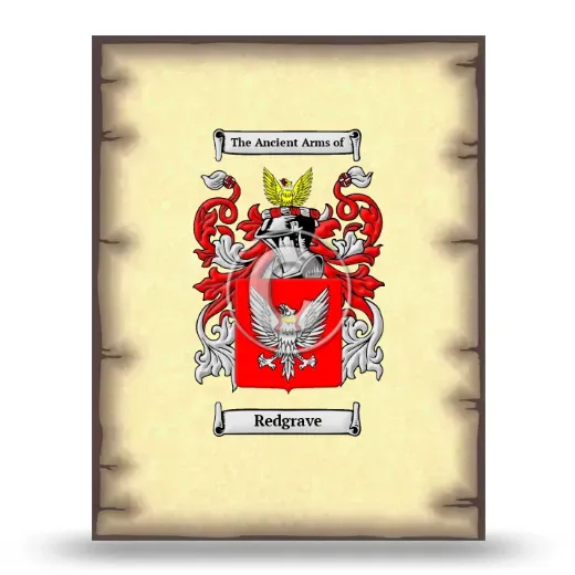 Redgrave Coat of Arms Print