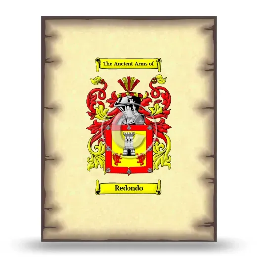 Redondo Coat of Arms Print