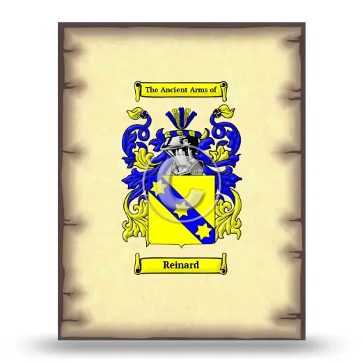 Reinard Coat of Arms Print