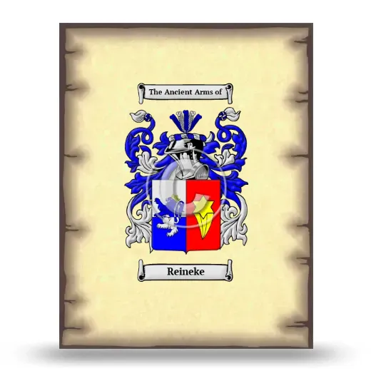 Reineke Coat of Arms Print