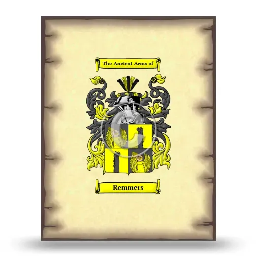 Remmers Coat of Arms Print