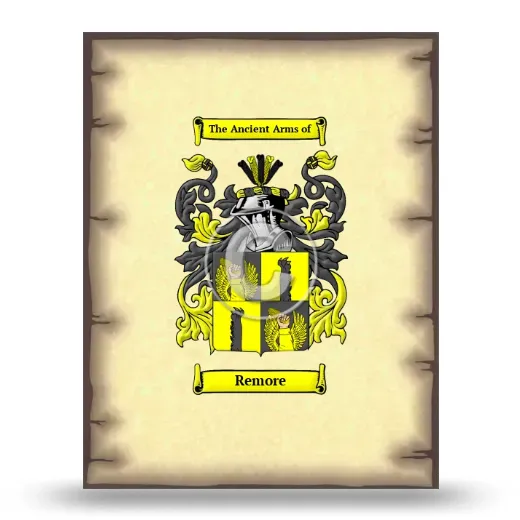 Remore Coat of Arms Print