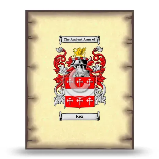 Rex Coat of Arms Print