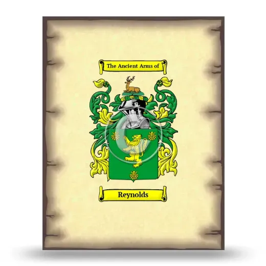 Reynolds Coat of Arms Print