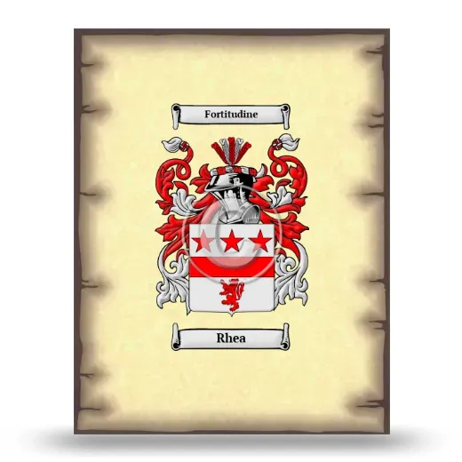 Rhea Coat of Arms Print
