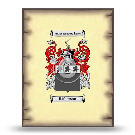 Richerson Coat of Arms Print