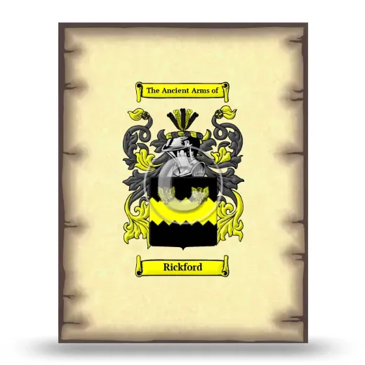 Rickford Coat of Arms Print