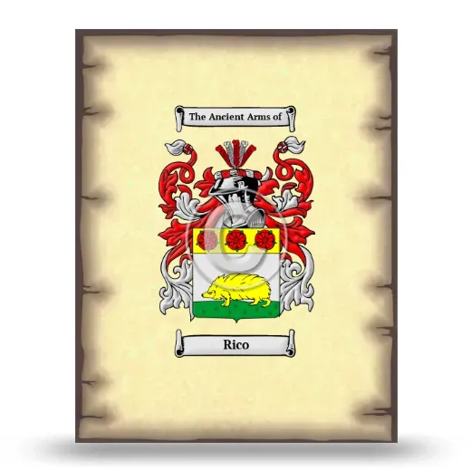 Rico Coat of Arms Print