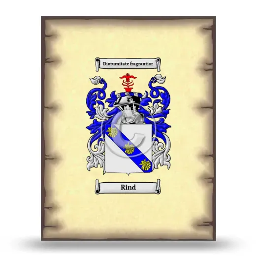 Rind Coat of Arms Print