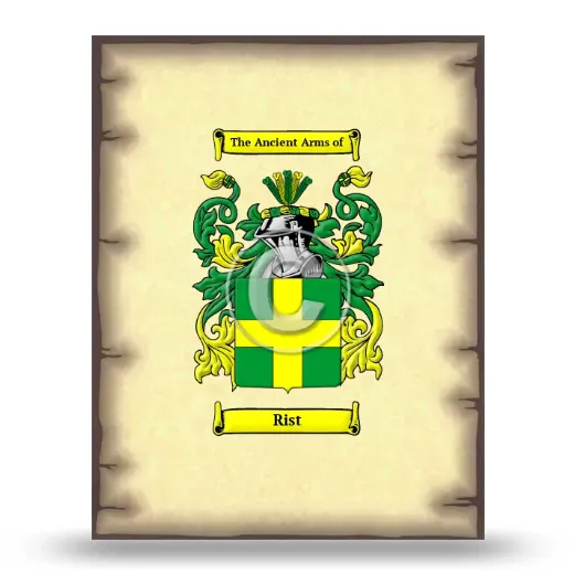 Rist Coat of Arms Print