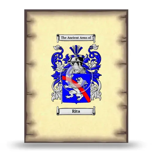 Rita Coat of Arms Print