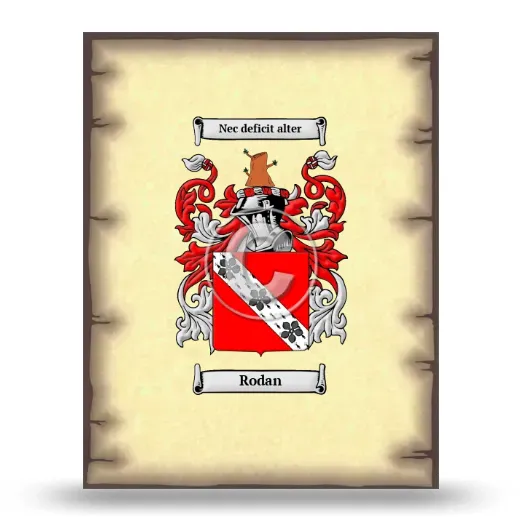 Rodan Coat of Arms Print