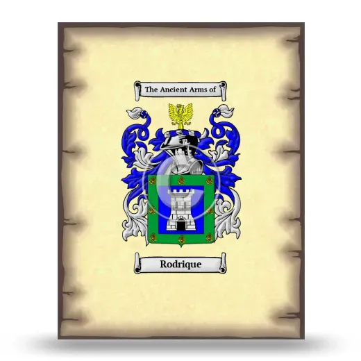 Rodrique Coat of Arms Print