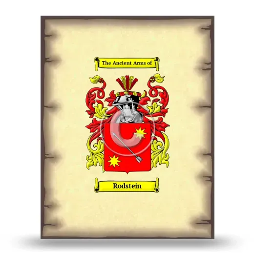 Rodstein Coat of Arms Print