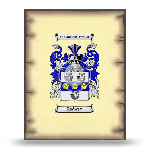 Rodway Coat of Arms Print