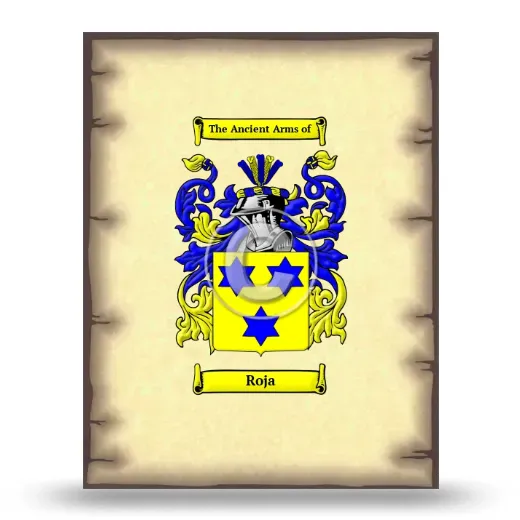 Roja Coat of Arms Print