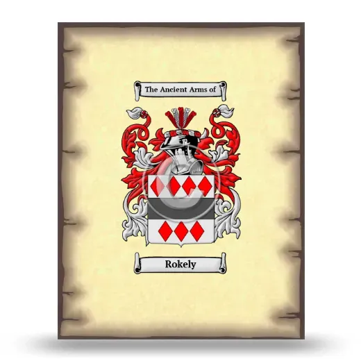 Rokely Coat of Arms Print