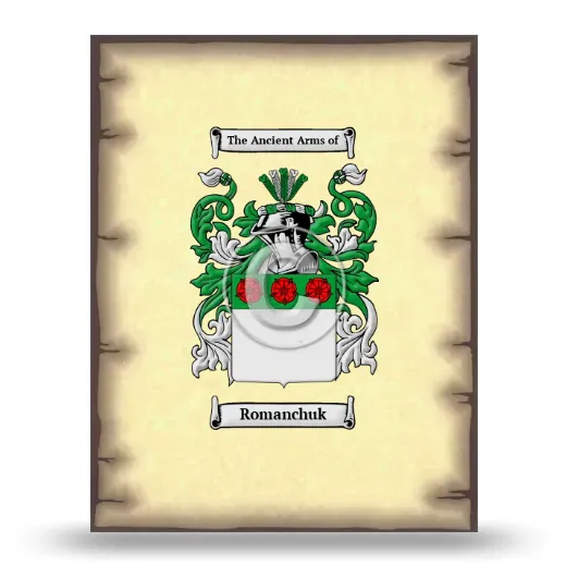 Romanchuk Coat of Arms Print