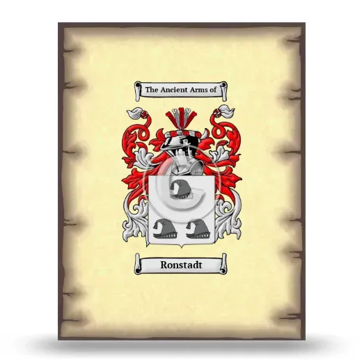 Ronstadt Coat of Arms Print