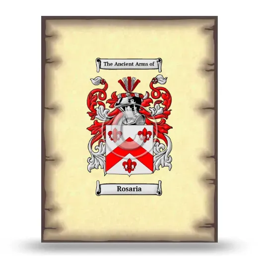 Rosaria Coat of Arms Print
