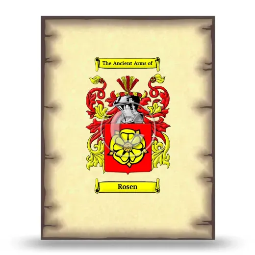 Rosen Coat of Arms Print