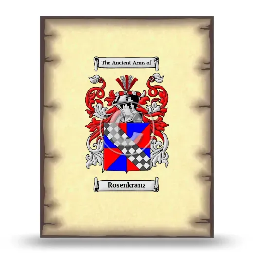 Rosenkranz Coat of Arms Print