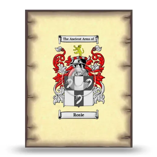 Rosie Coat of Arms Print